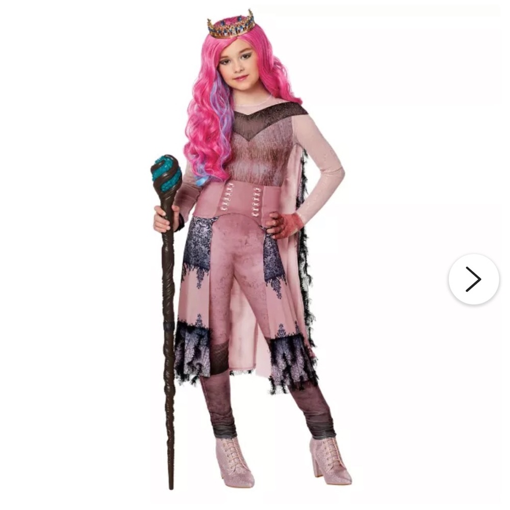 Pre-owned Disney Descendants 3 kids Audrey costume